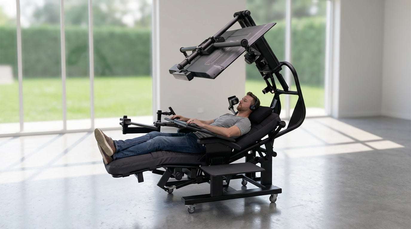 Zero Gravity Workstation 7B Special Needs Computers - 4