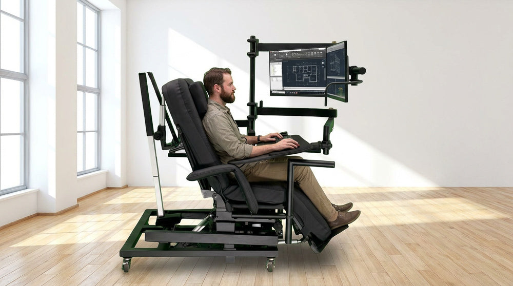 Zero Gravity Workstation 0b-Lift Special Needs Computers - 5