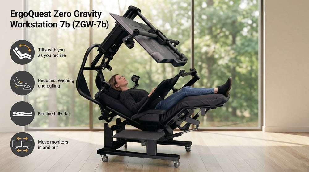 Zero Gravity Workstation 7B Special Needs Computers - 8