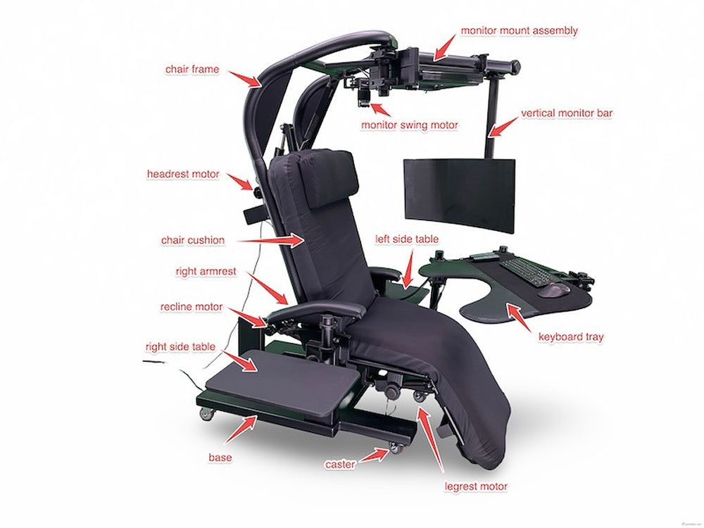 Zero Gravity Workstation 7a - Special Needs Computers - 11