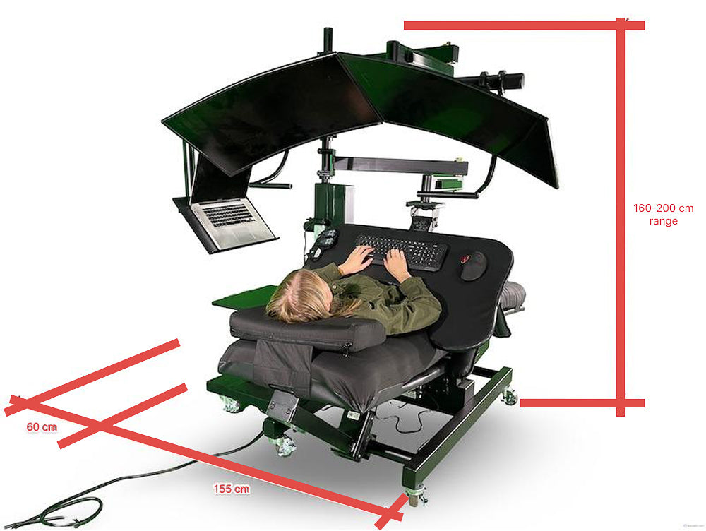 Zero Gravity Workstation 0b Special Needs Computers - 5