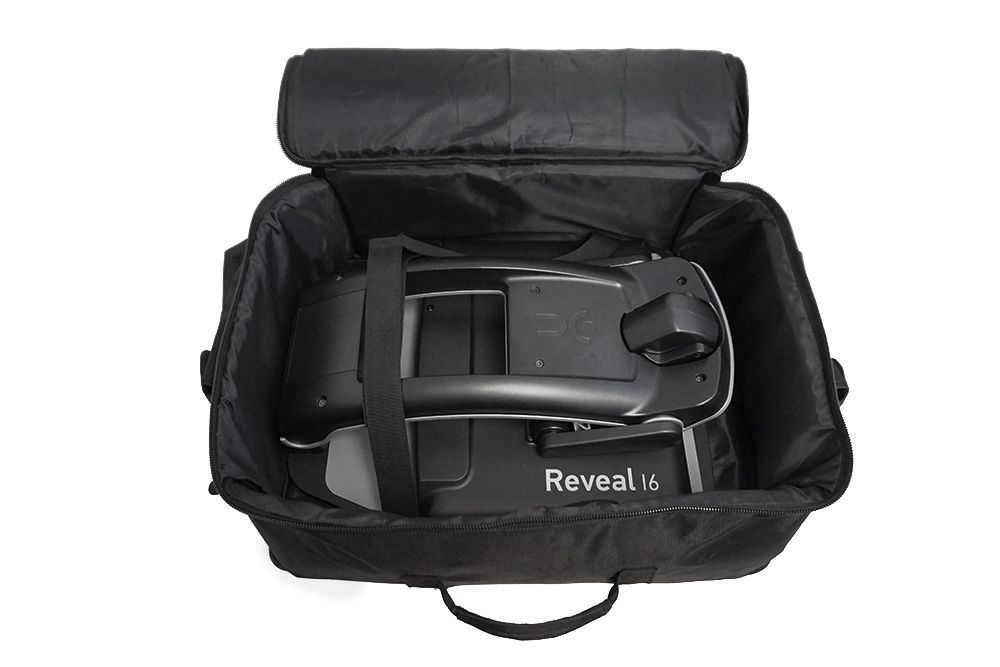 Reveal 16i – Carry case open