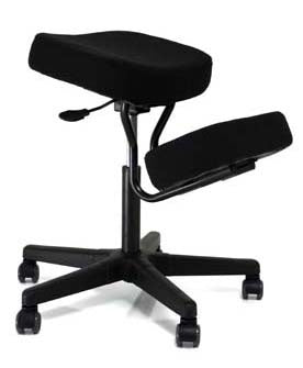 BetterPosture® Solace Plus Kneeling Chair with Memory Foam