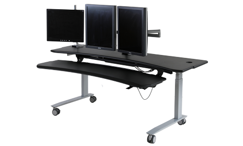 Flexo3 - Linear Dual Surface Standing Desk - 2