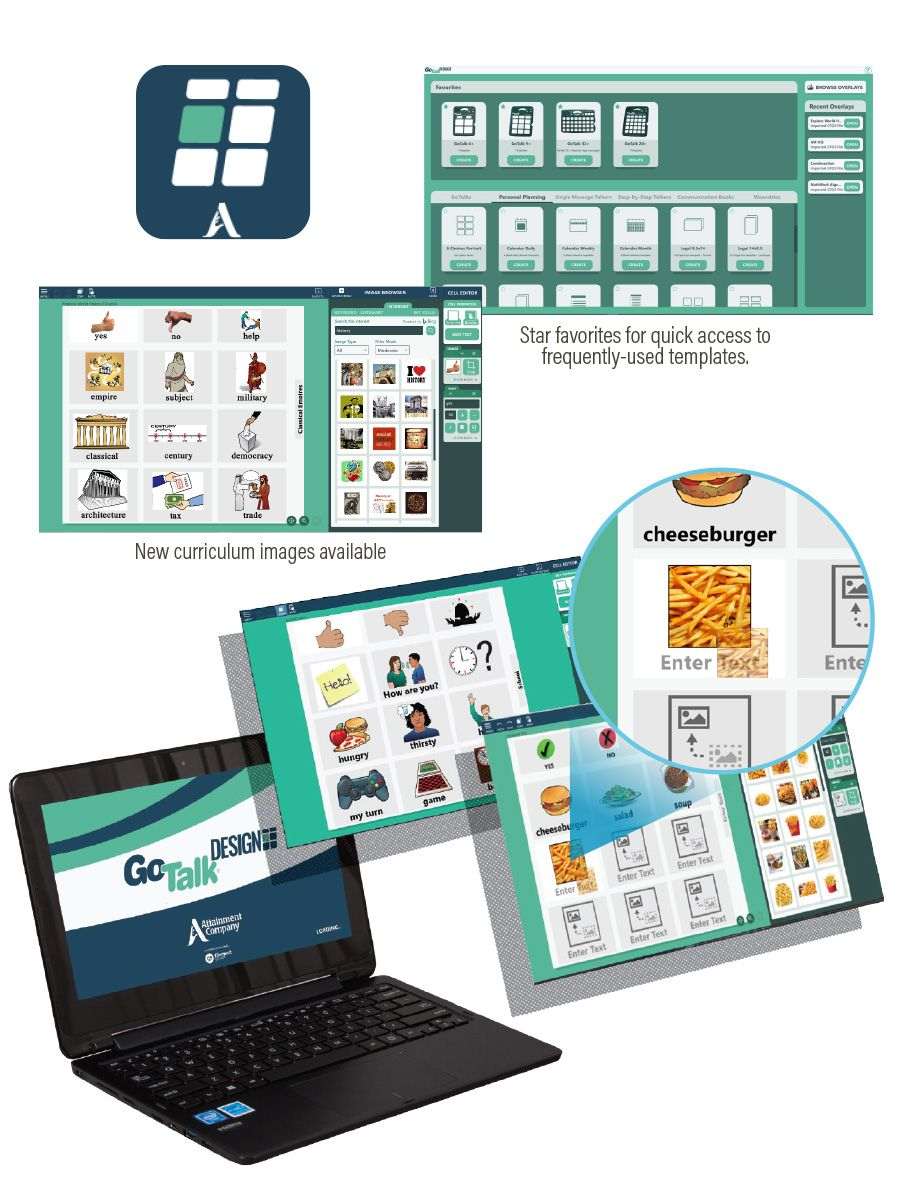 GoTalk DESIGN & CONNECT App Special Needs Computers - 1