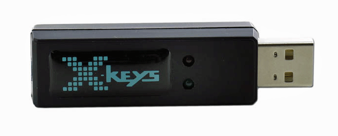front view X-keys USB 3 Switch Interface