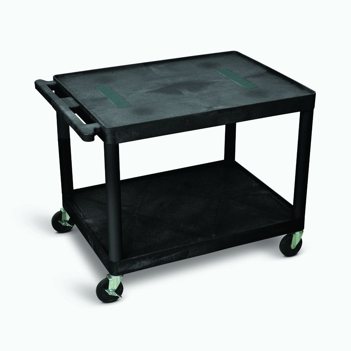 27"H AV Cart - Two Shelves - 1