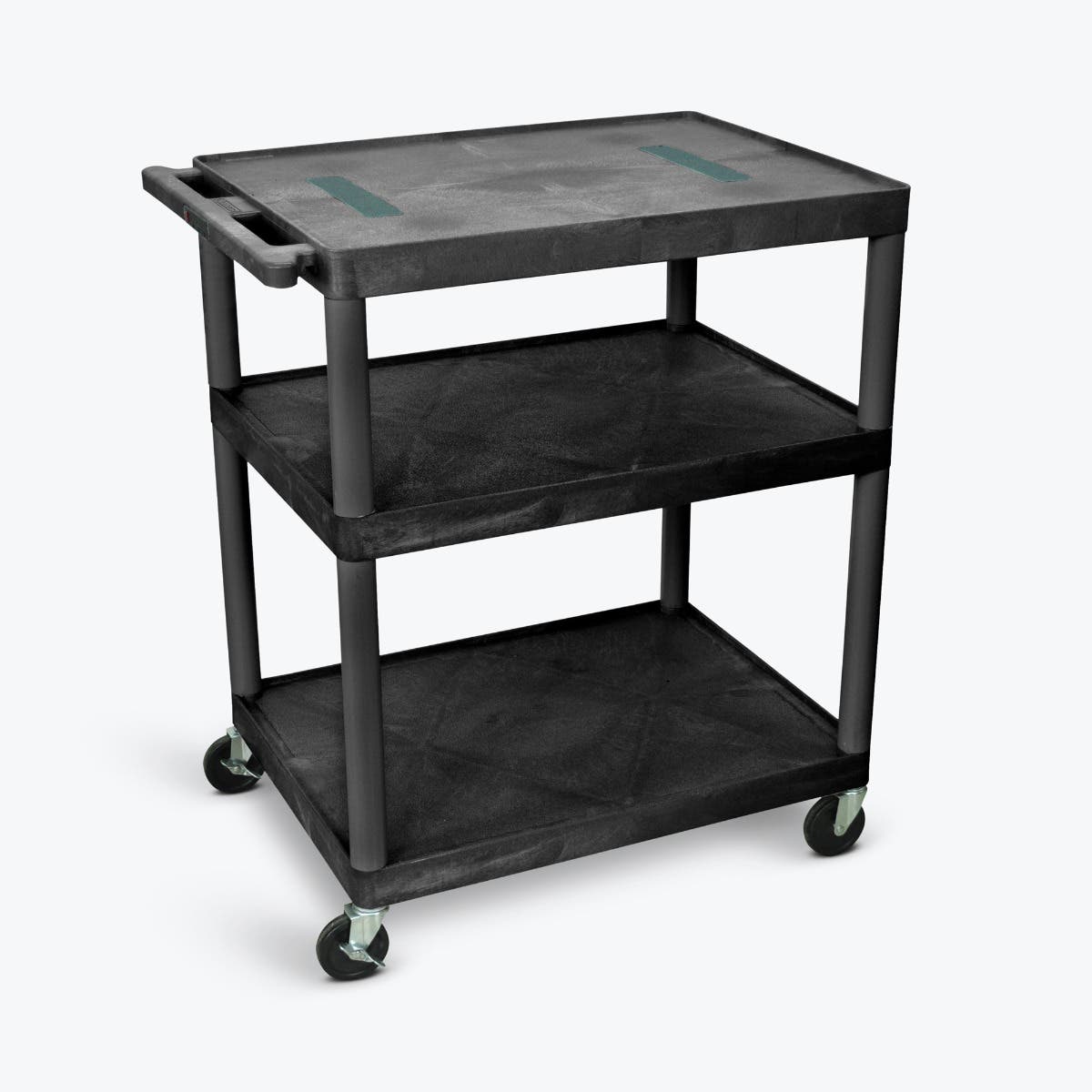 40"H AV Cart - Three Shelves - 1