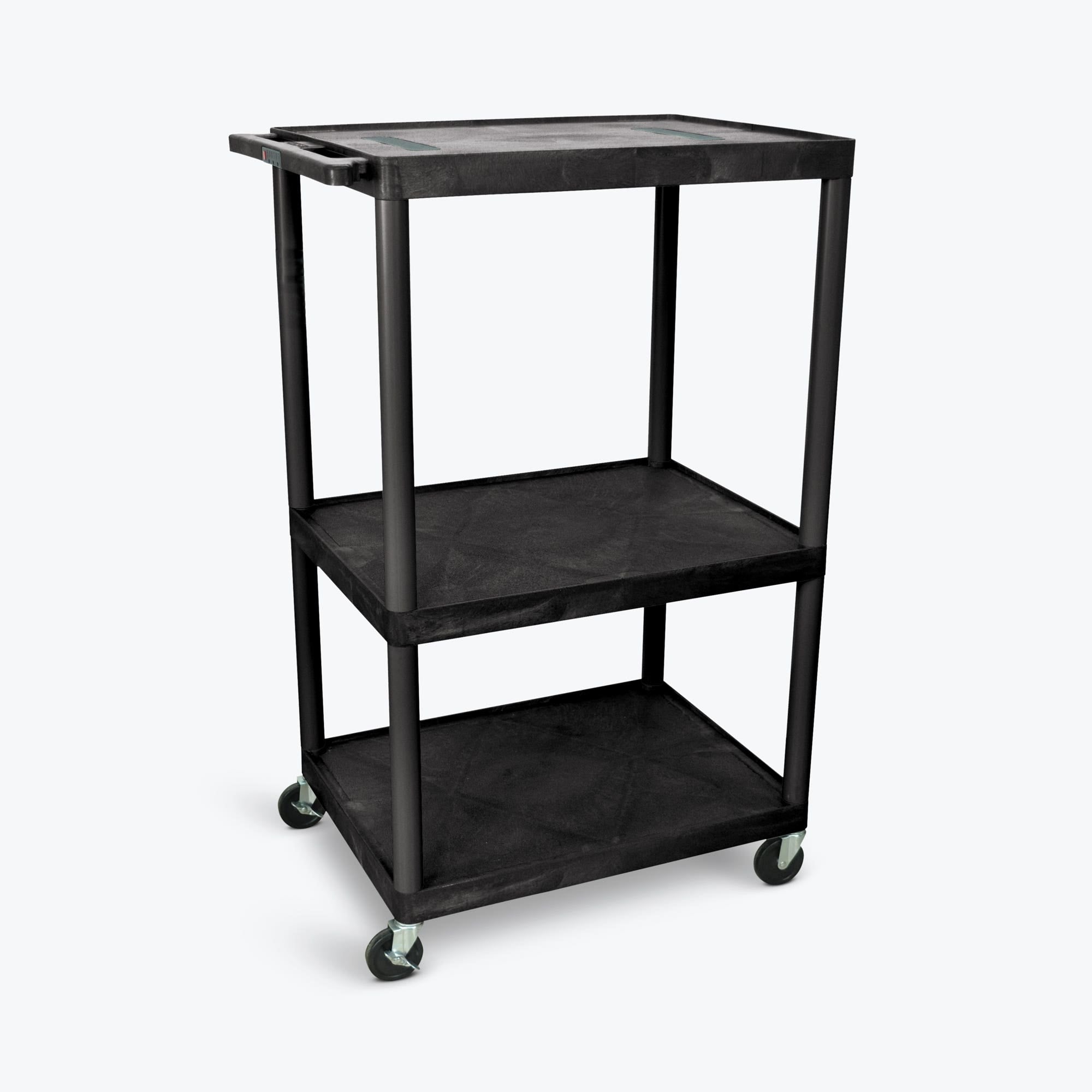 54"H AV Cart - Three Shelves - 1