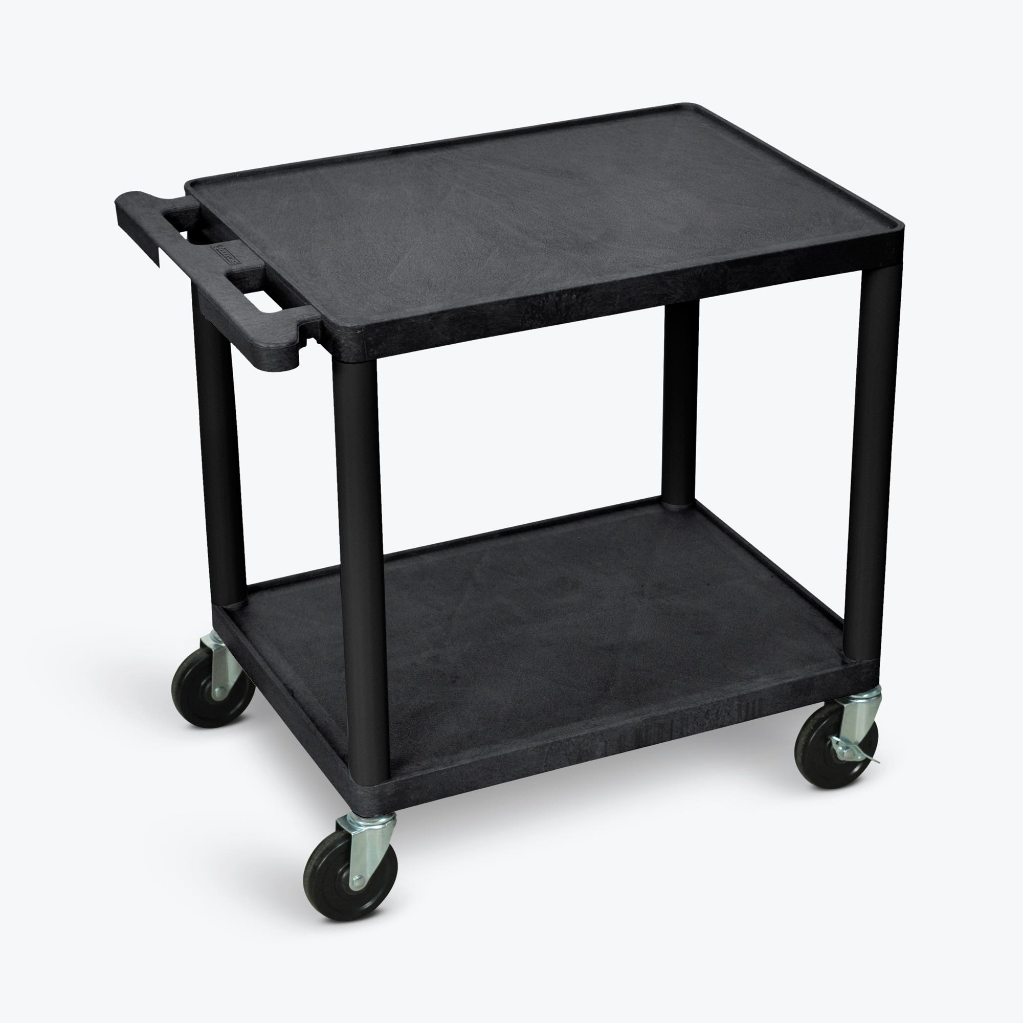 26"H AV Cart - Two Shelves - 1