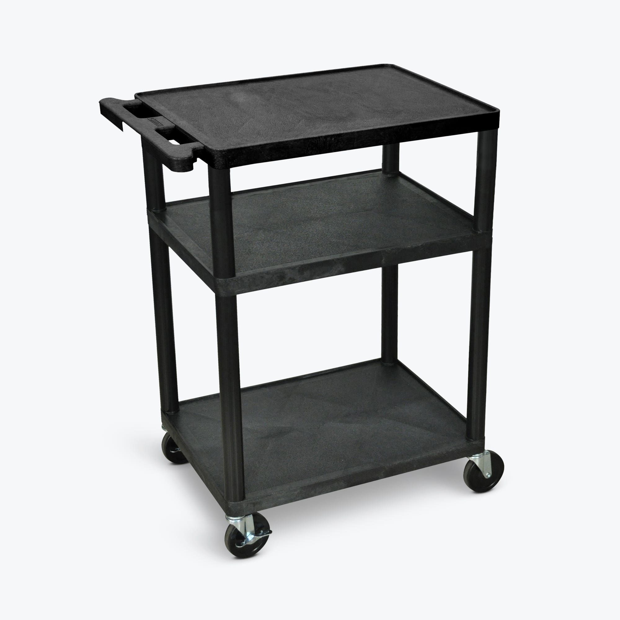 34"H AV Cart - Three Shelves -1