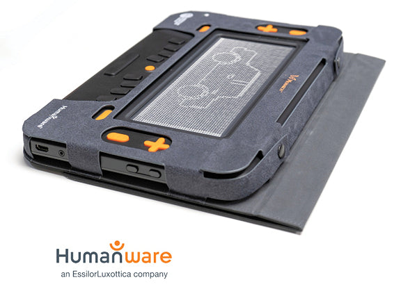 Monarch - The 1st dynamic tactile and multi-line Braille tablet Humanware