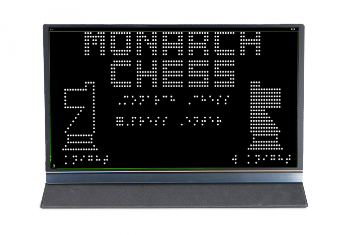 LCD monitor for Monarch/BrailleNote Humanware - 1