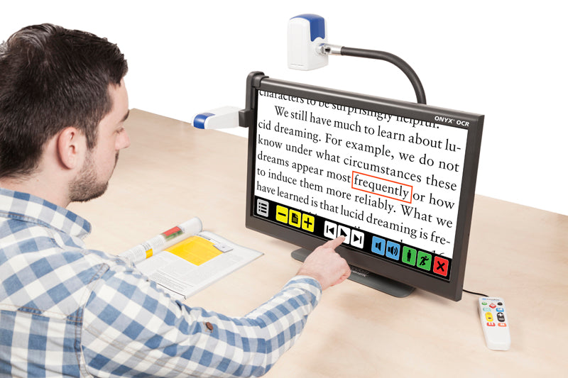 Onyx OCR Four-in-one Video Magnifier