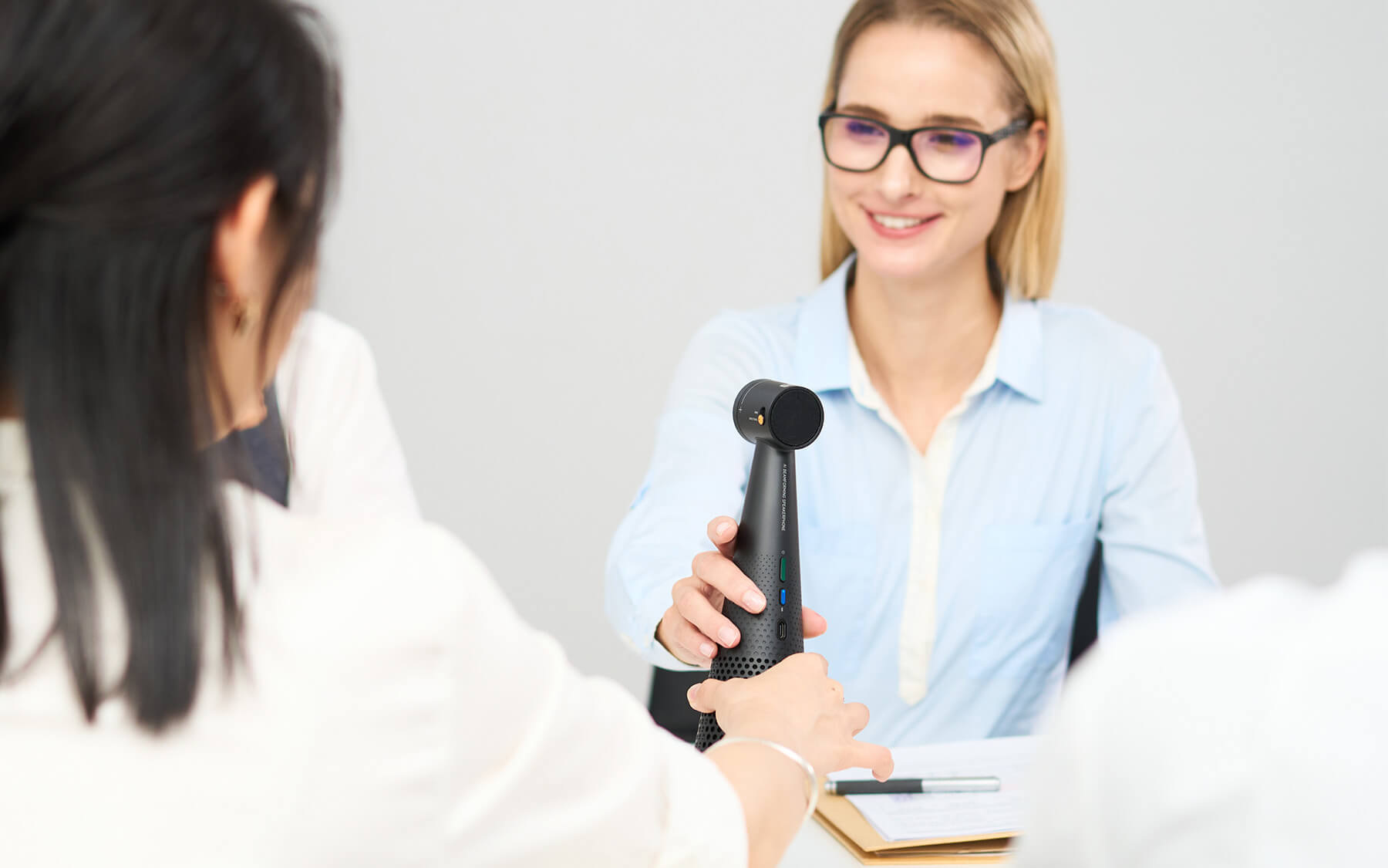 IPEVO VOCAL AI Beamforming Bluetooth Speakerphone Special Needs Computers - 7