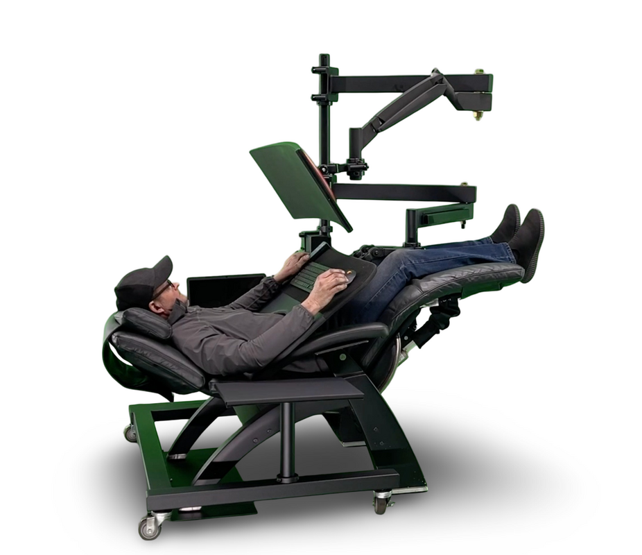 Reclining Chair Workstation Special Needs Computers - 5