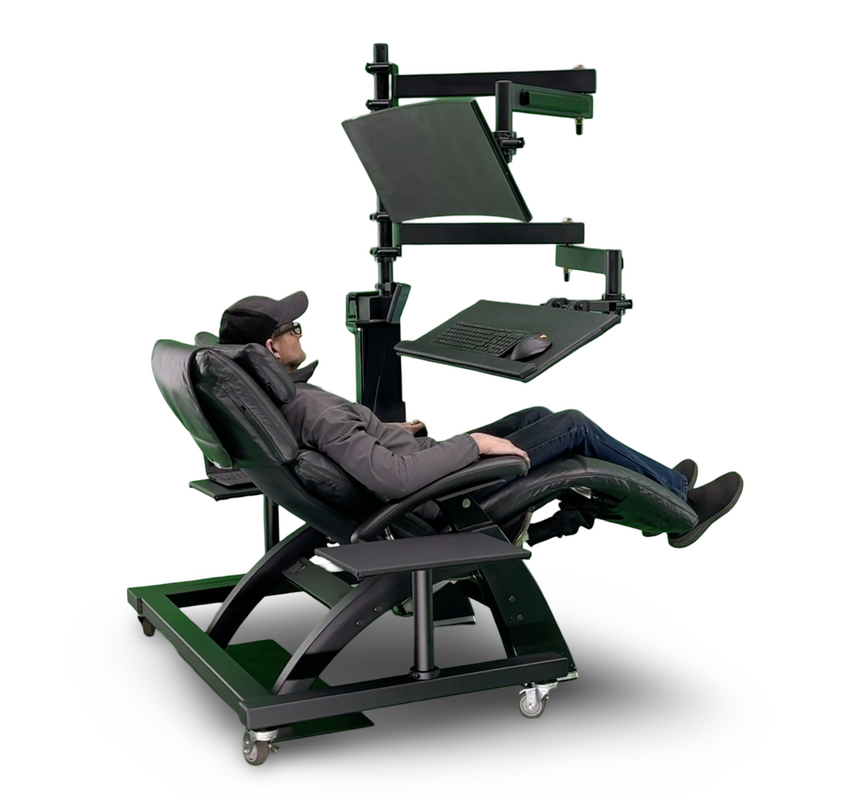 Reclining Chair Workstation Special Needs Computers - 6
