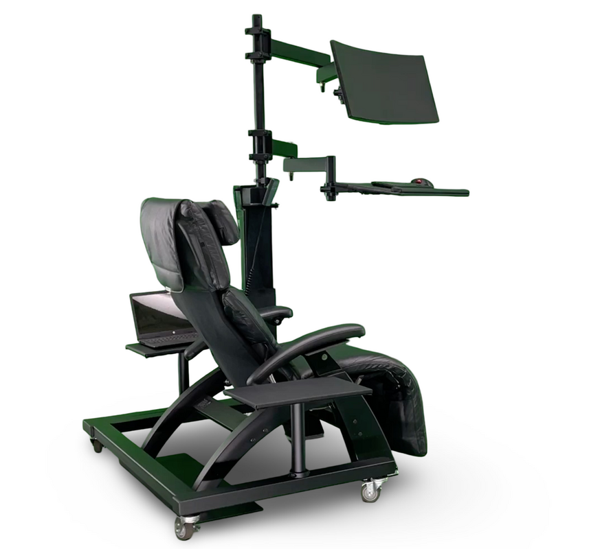 Reclining Chair Workstation Special Needs Computers - 2