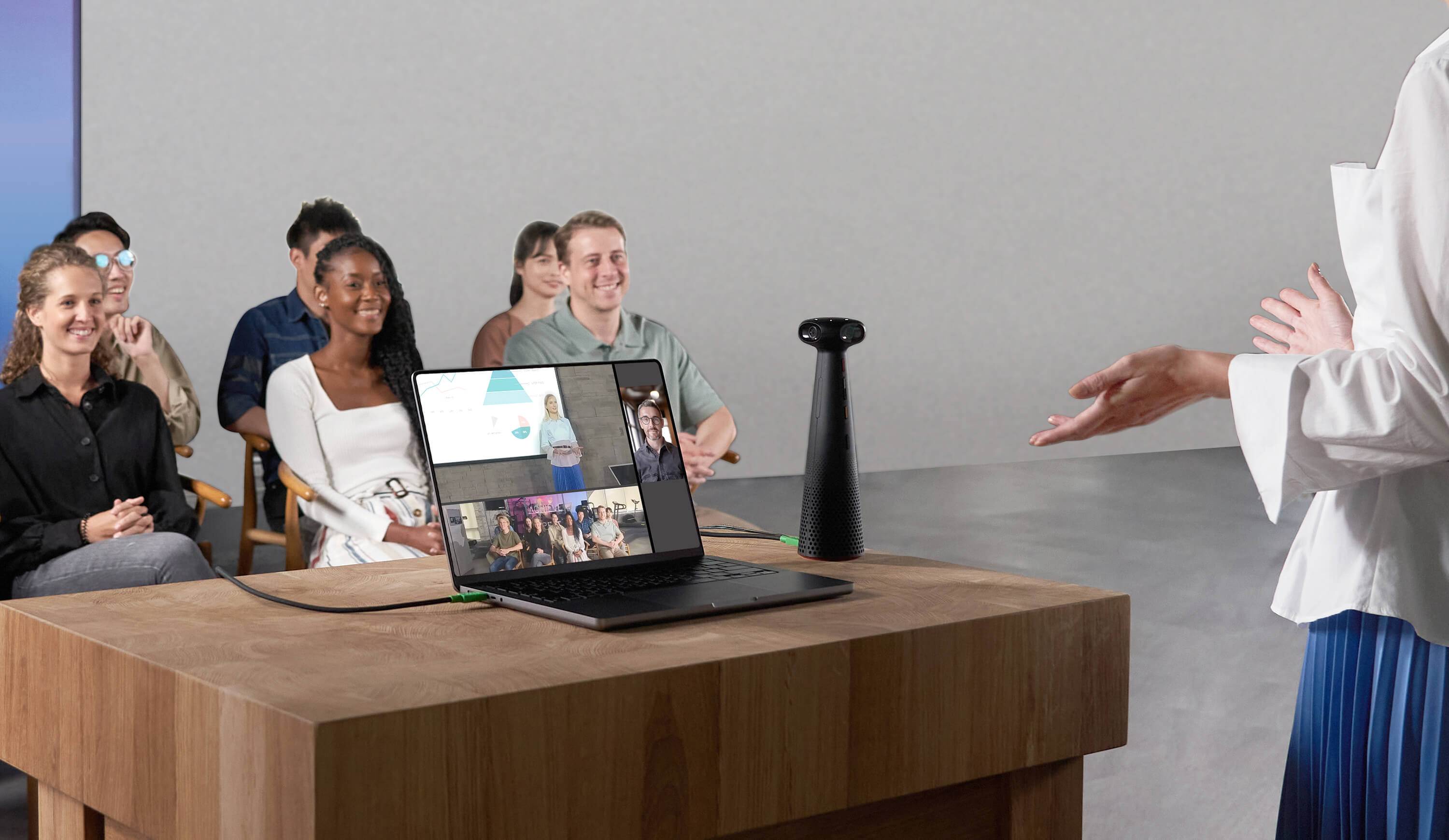 IPEVO TOTEM 360 Immersive Conference Camera + Speakerphone IPEVO innovating communications