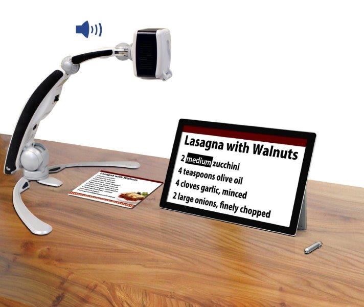Transformer HD Portable Electronic Magnifier with Built In WiFi.
