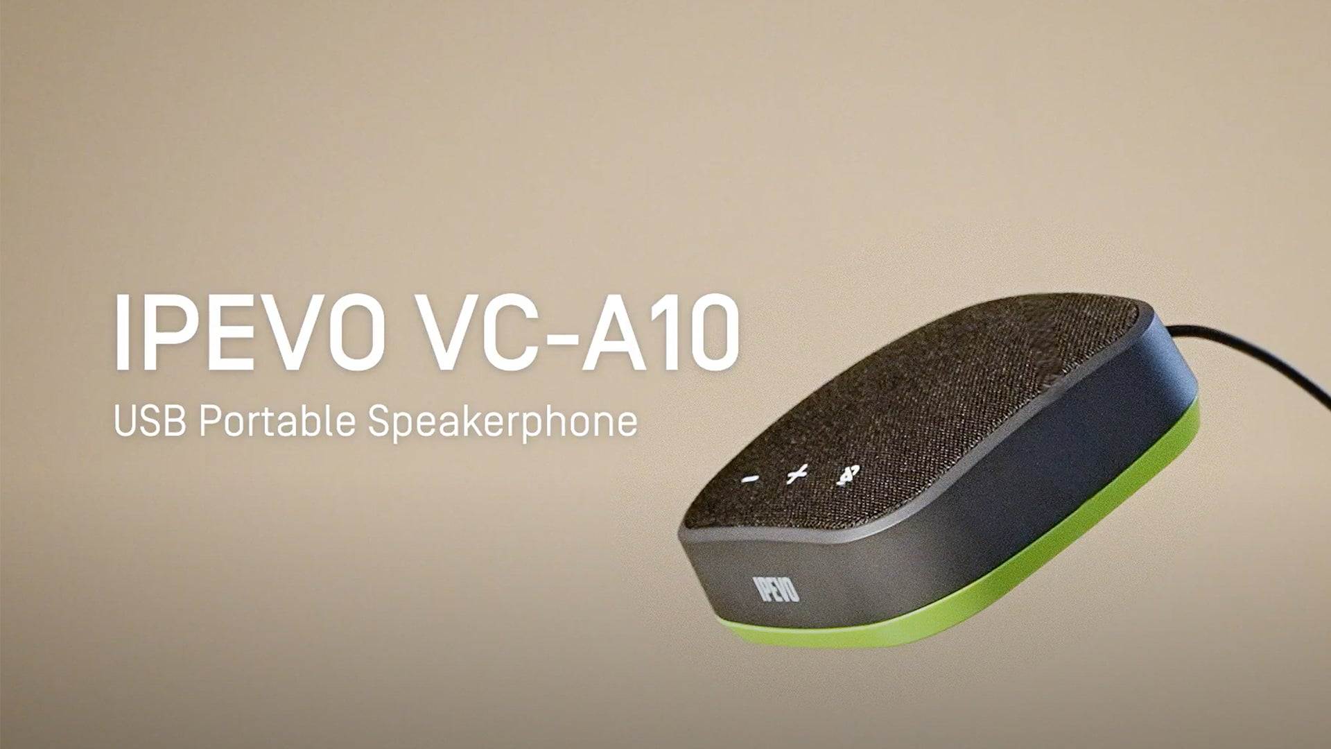IPEVO VC-A10 USB Portable Speakerphone IPEVO innovating communications
