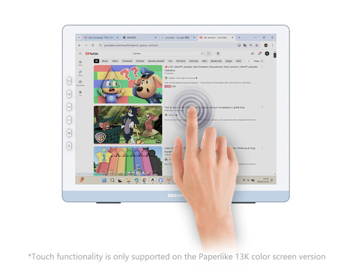 DASUNG Paperlike 13K: The World's First 13.3-inch 37Hz E-ink Monitor