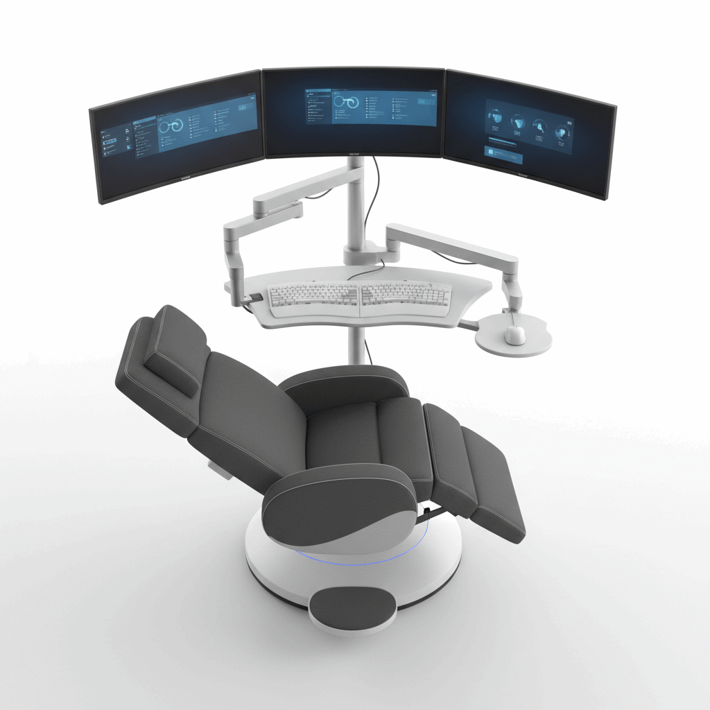 Zero Gravity Workstation 7a-Max Special Needs Computers - 8 AI generated