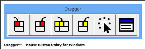 Dragger Mouse Button Utility for Windows