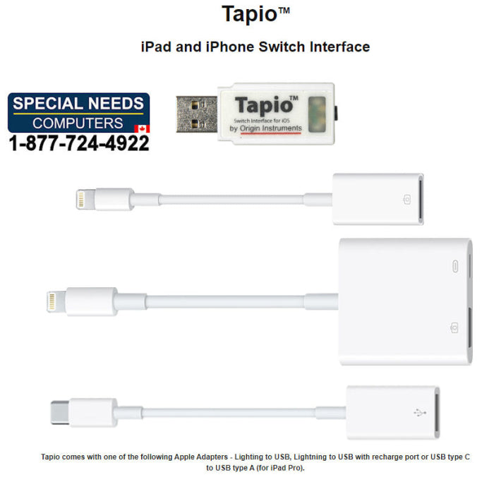 Tapio iPad and iPhone Switch Interface