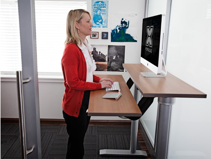 Vox Computers Vox Adjustable Dual Surface Workstation