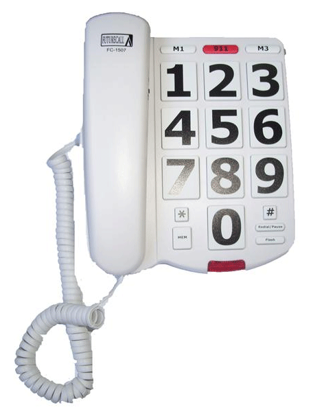 Big Button Phone With 40db Handset Volume and 12 One Touch Memories