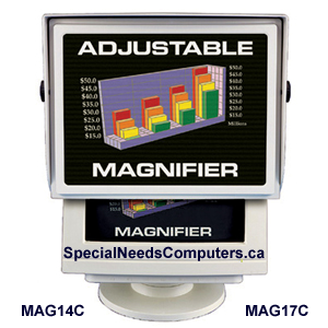 LCD Monitor Magnifier Fits 19" Widescreen LCD Monitors
