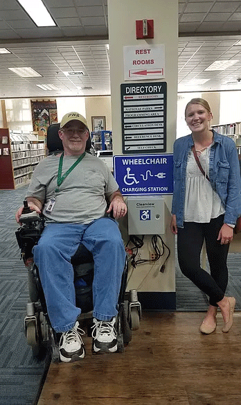 Wheelchair Charging Station