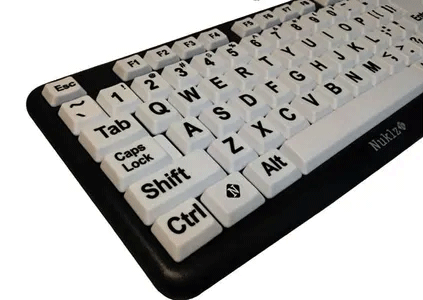 Nuklz N Large Print Computer Keyboard