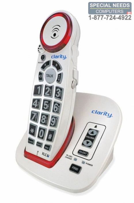 Clarity DECT 6.0 Amplified Cordless Big Button Speakerphone with Talking Caller ID 