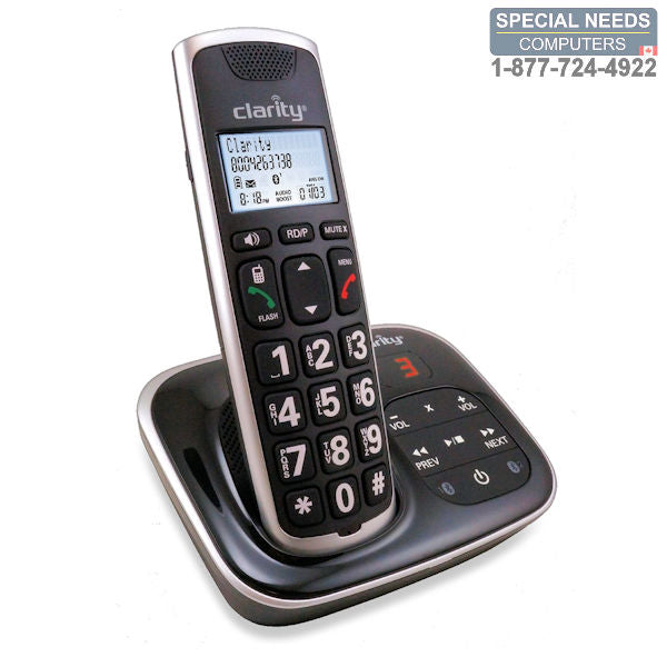 Clarity Amplified Bluetooth Cordless Phone with Answering Machine - BT914