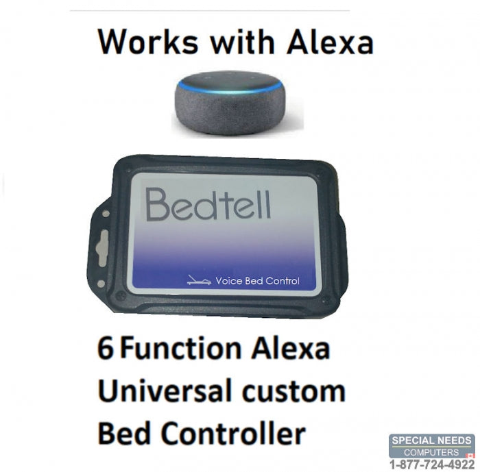 Alexa 6 Function Custom Universal Bedtell Controller
