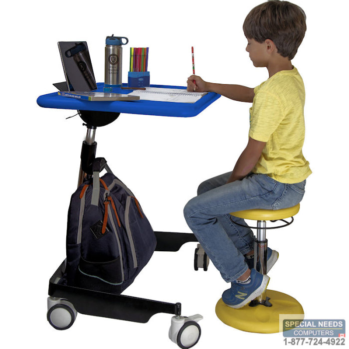 Kids Sit-Stand Mobile Student Desk - 31" - 38"